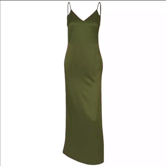 Mia Maxi Dress in Army Green - Picture 8 of 8